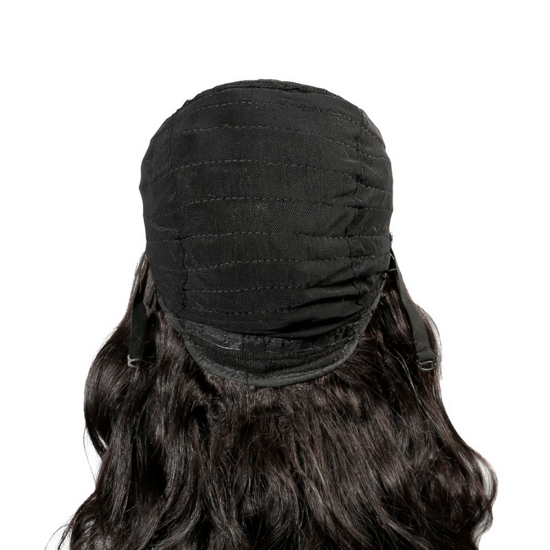 Virgin Human Hair V Part Lace Front Wigs - 图片 8
